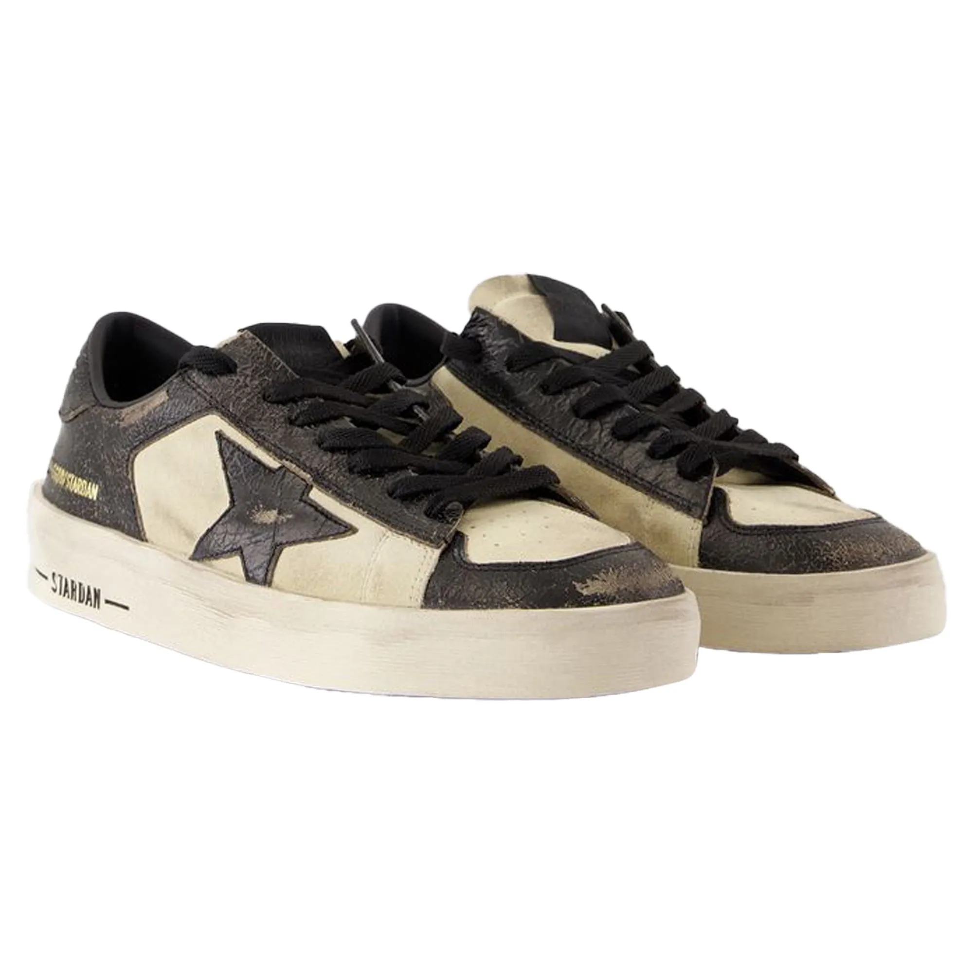 Stardan Sneakers - Golden Goose Deluxe Brand - Leather - Black