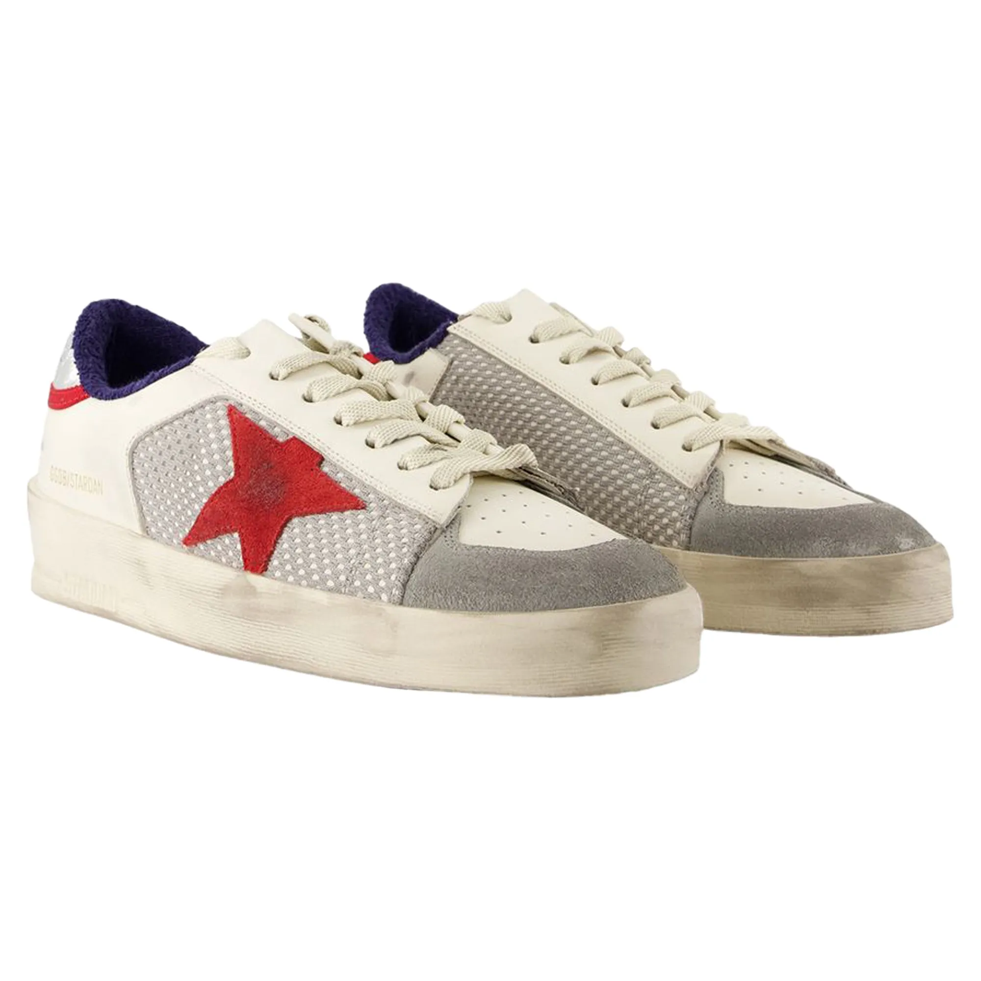 Stardan Sneakers - Golden Goose Deluxe Brand - Leather - White