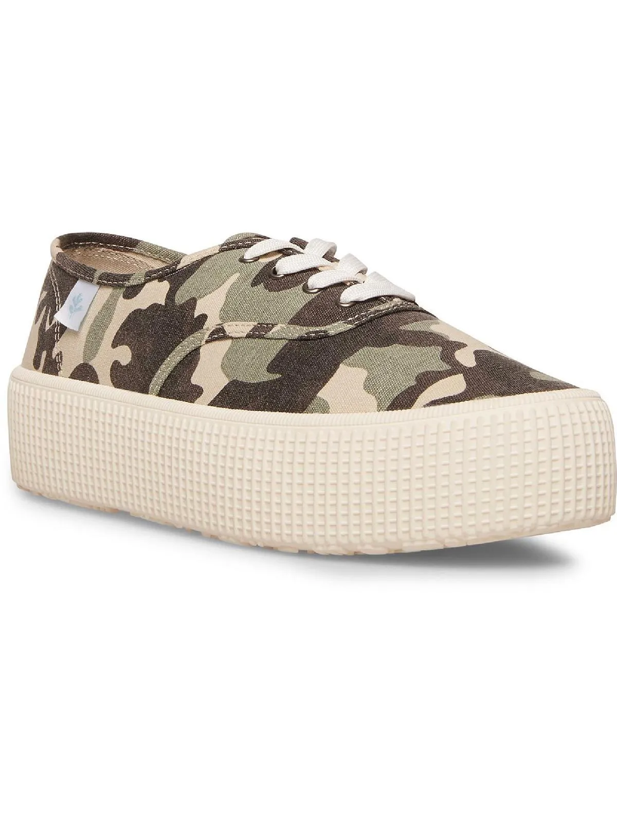 Stream Womens Recycled Fabric Floral  Print Fashion Sneakers