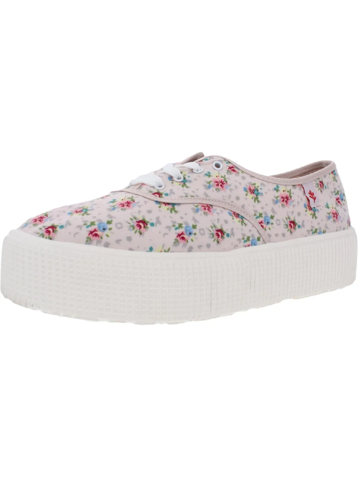 Stream Womens Recycled Fabric Floral  Print Fashion Sneakers
