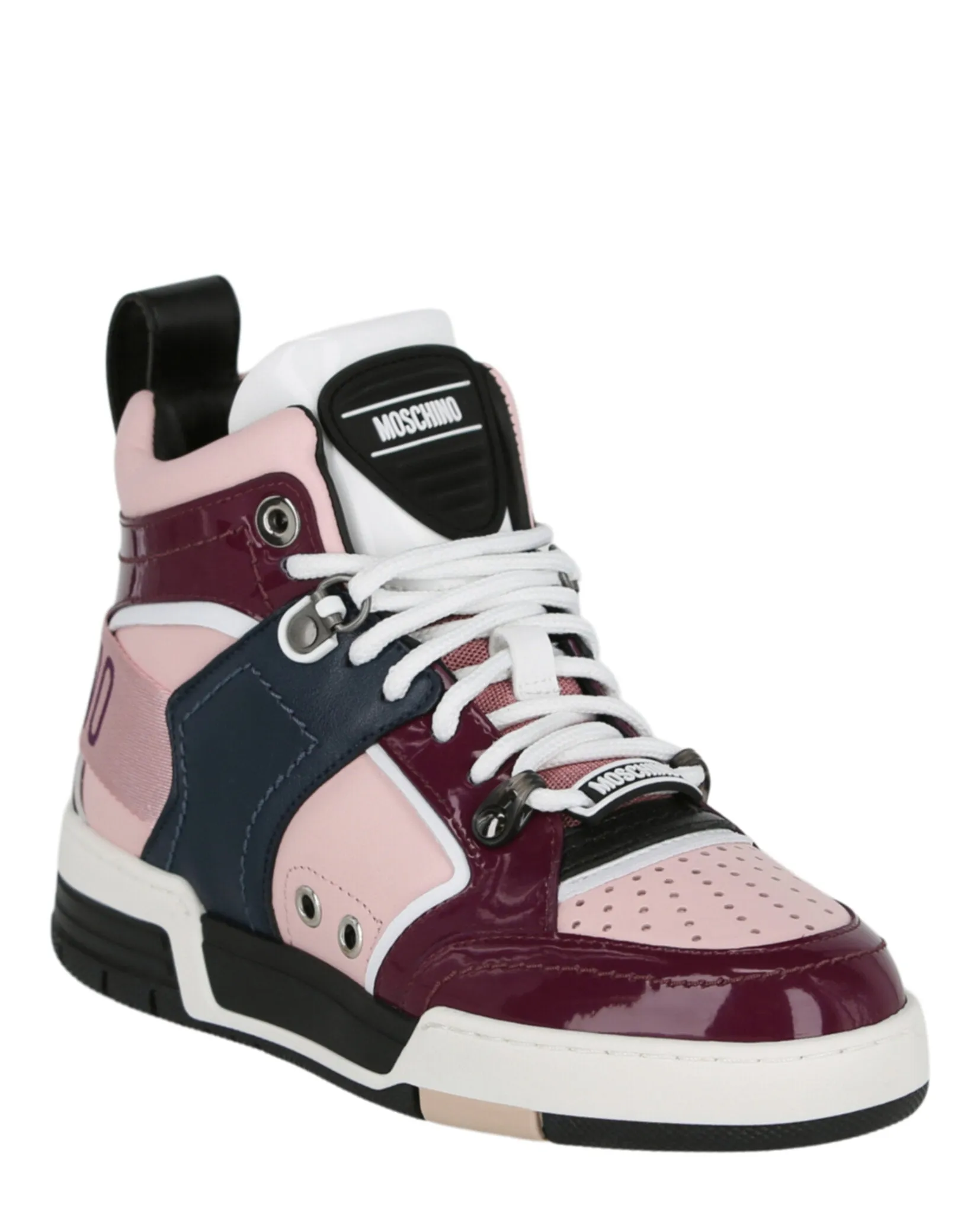 Streetball Asymmetrical High-Top Sneakers