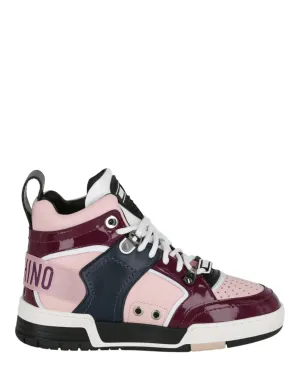 Streetball Asymmetrical High-Top Sneakers