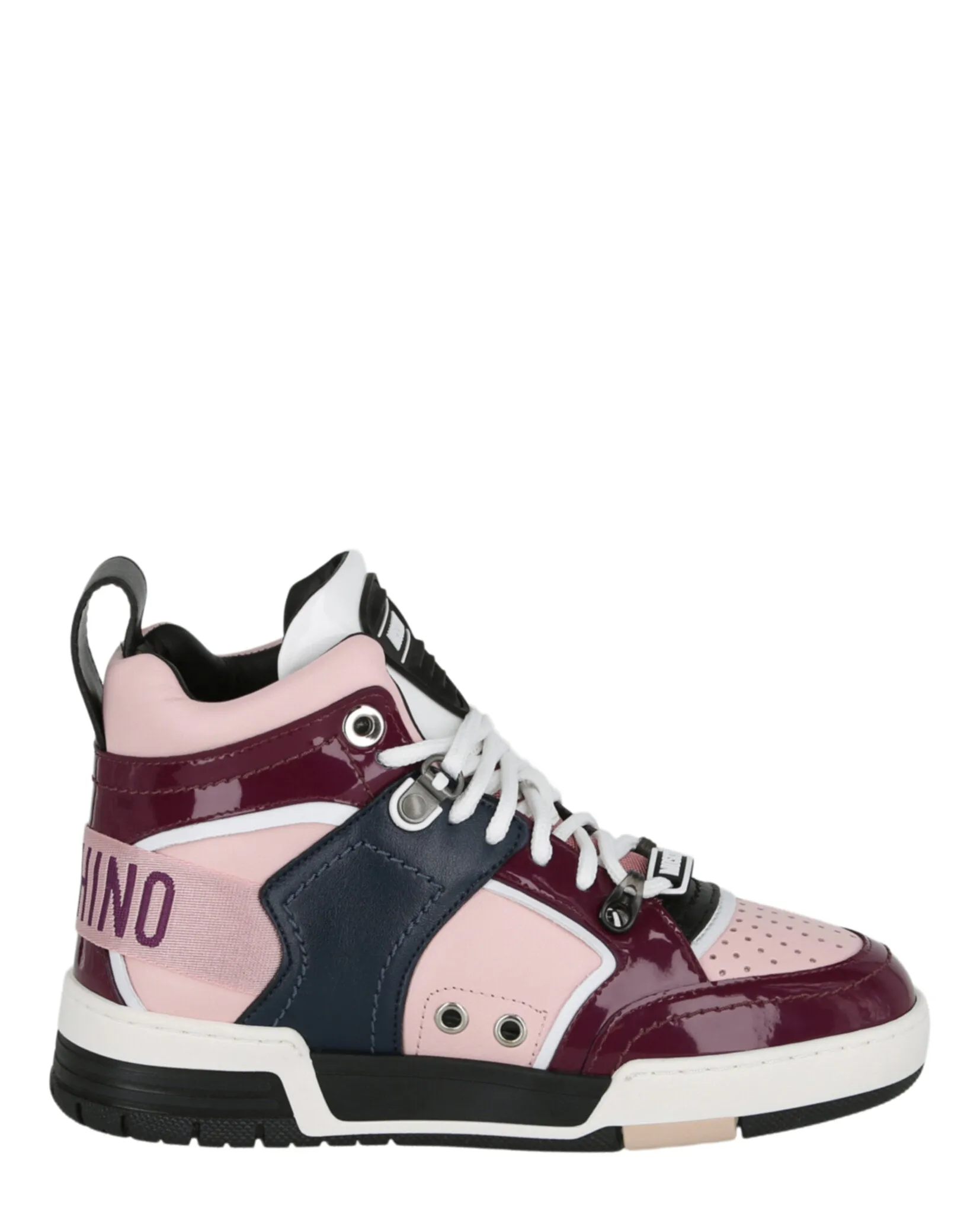 Streetball Asymmetrical High-Top Sneakers