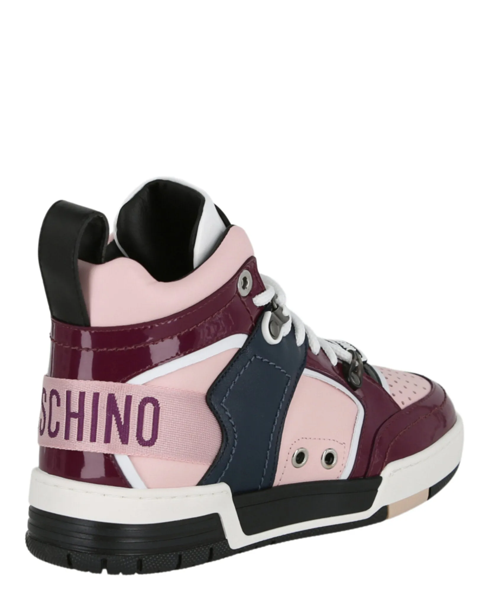 Streetball Asymmetrical High-Top Sneakers