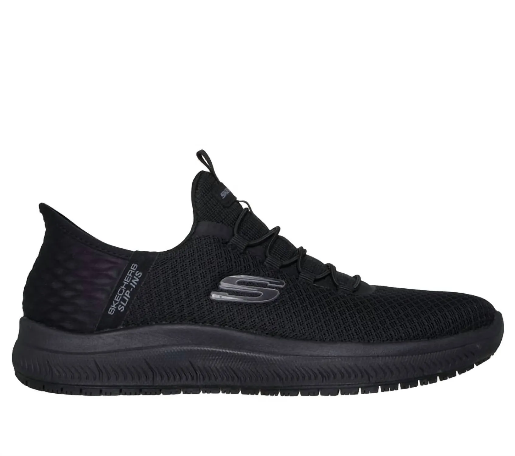 Summits Sr Step-In Work Shoes In Black