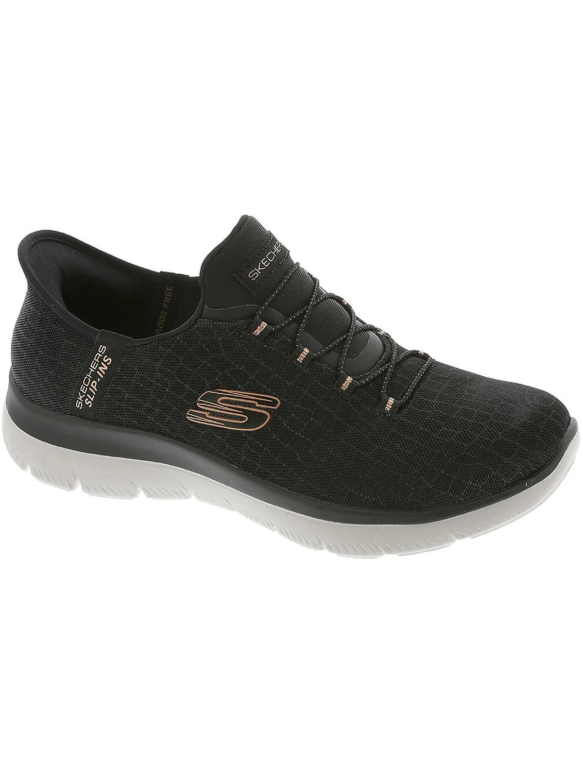 Summits Womens Fitness Lifestyle Slip-On Sneakers