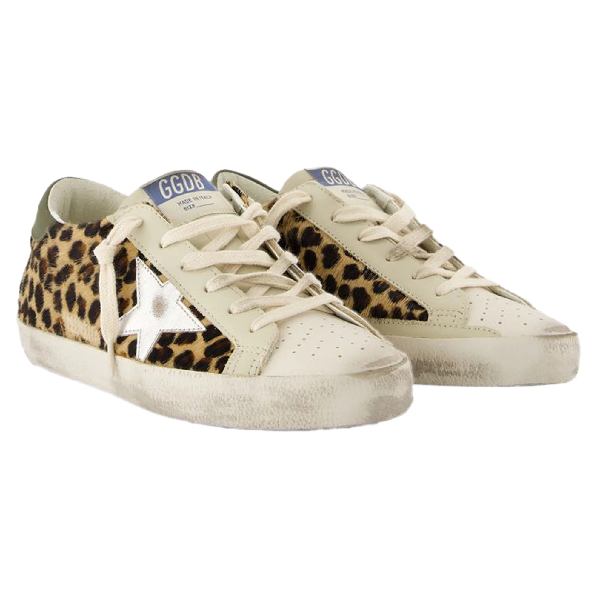 Super Star Sneakers - Golden Goose Deluxe Brand - Leather - Printed