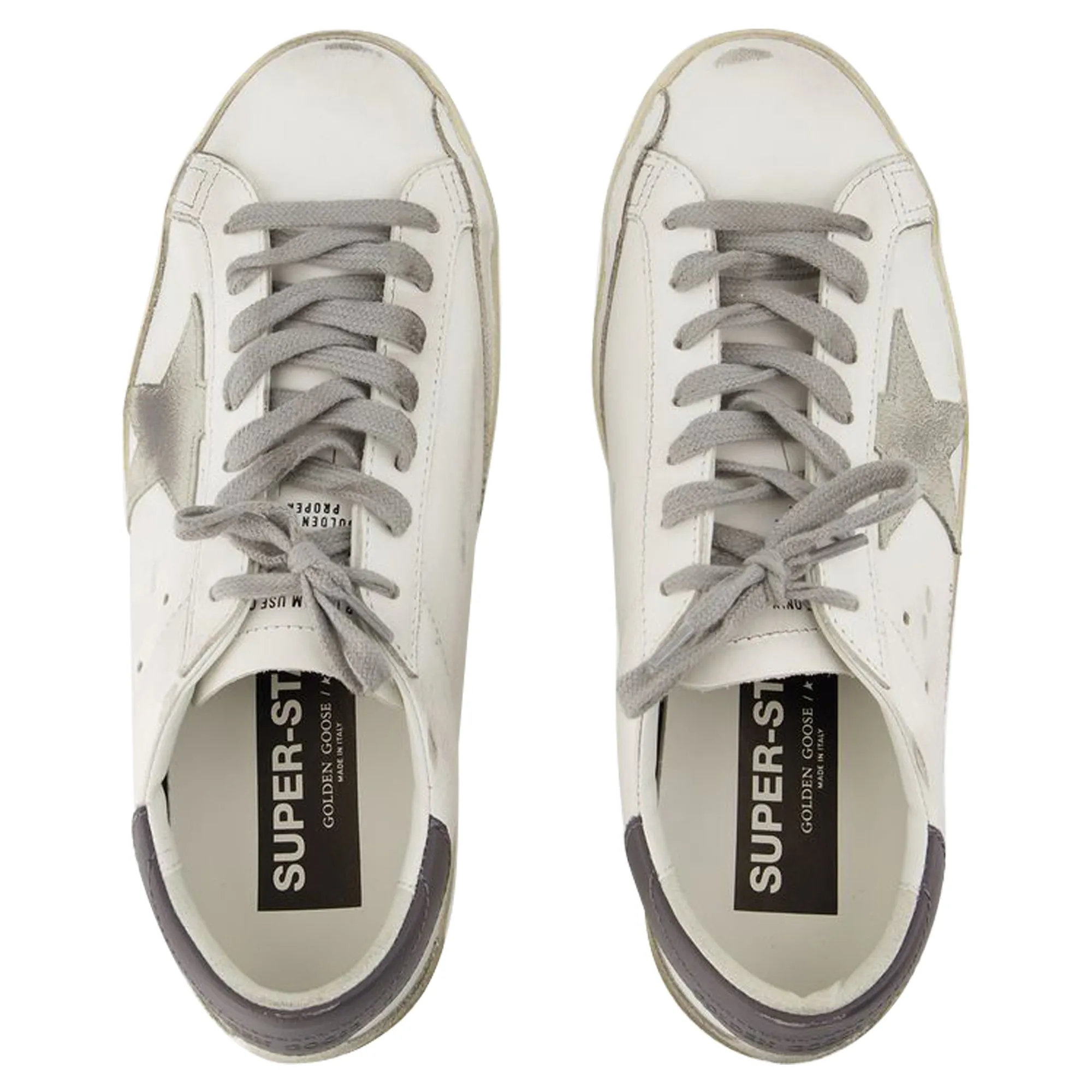 Super Star Sneakers - Golden Goose Deluxe Brand - Leather - White