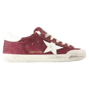 Super Star Sneakers - Golden Goose Deluxe Brand - Synthetic Leather - Burgundy
