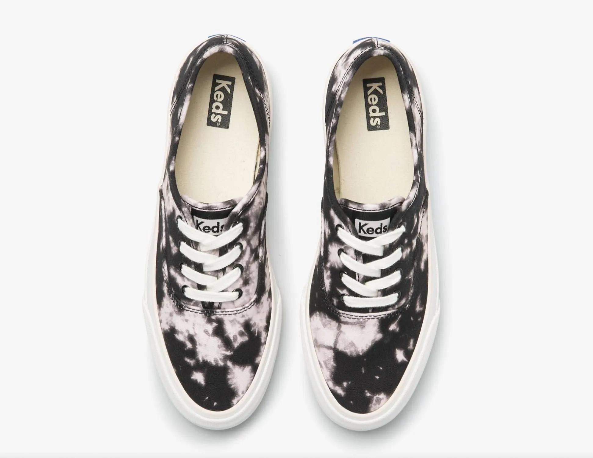 Surfer Tie Dye Sneaker In Black