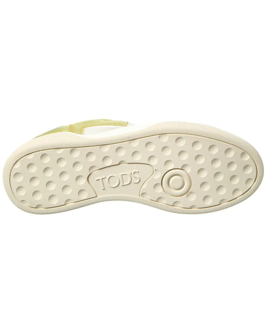TODs Cassetta Mesh & Leather Sneaker
