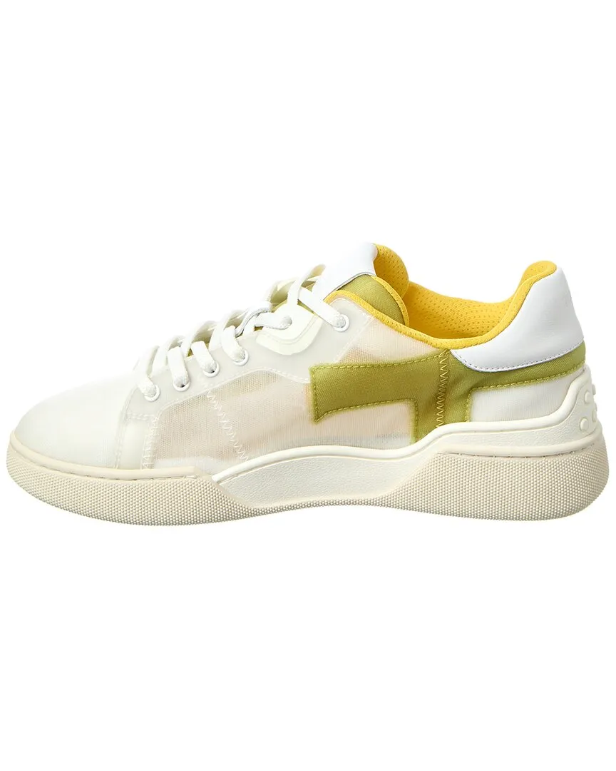 TODs Cassetta Mesh & Leather Sneaker