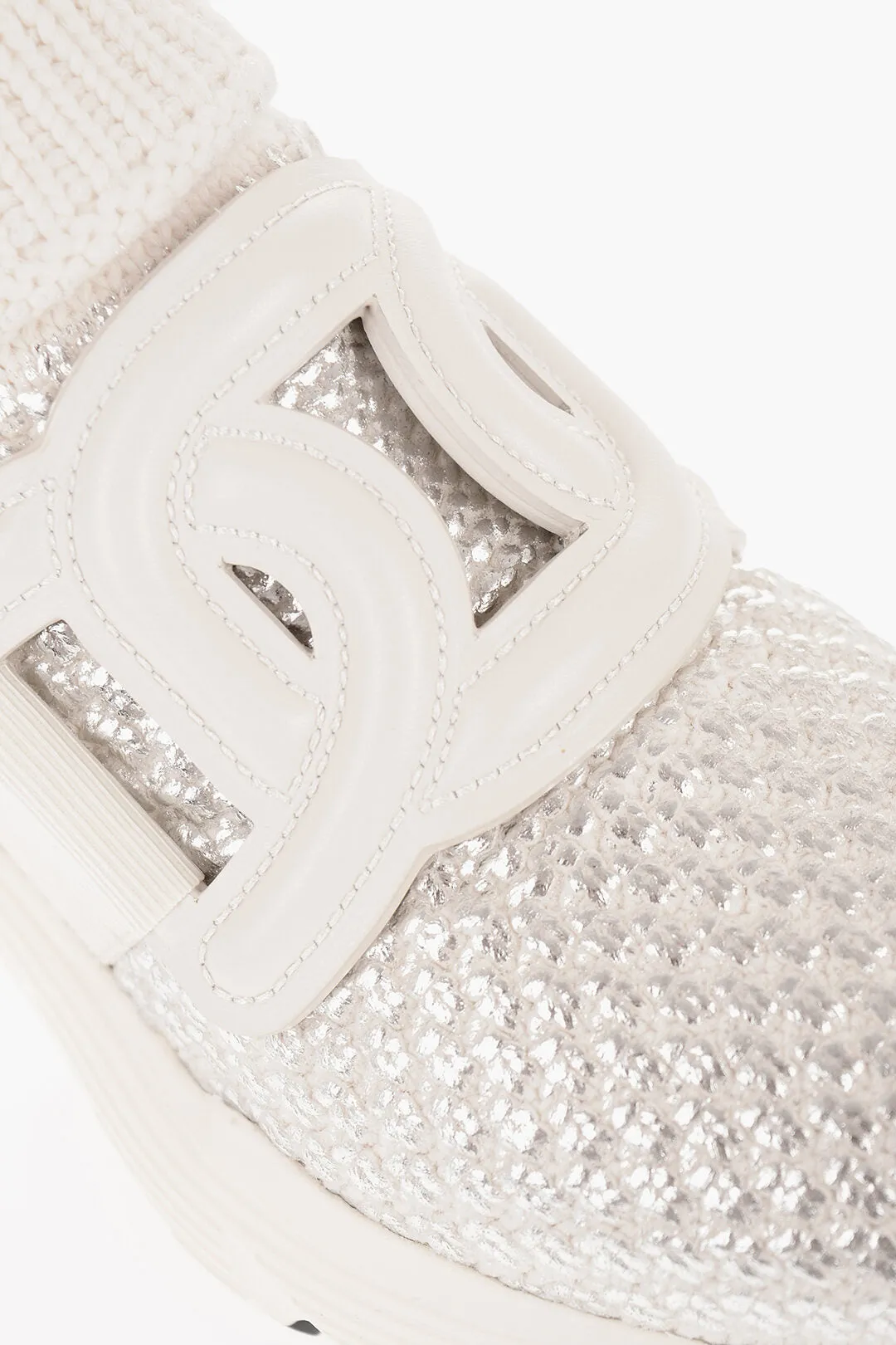 Tod's Fabric Slip On Slip On Sneakers With Leather Monogram