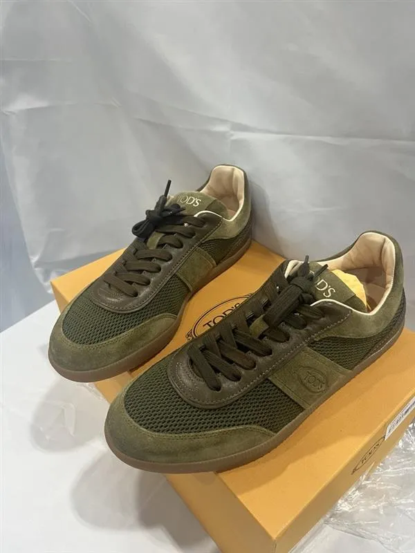 Tod's Sneakers in Suede and Technical Fabric
