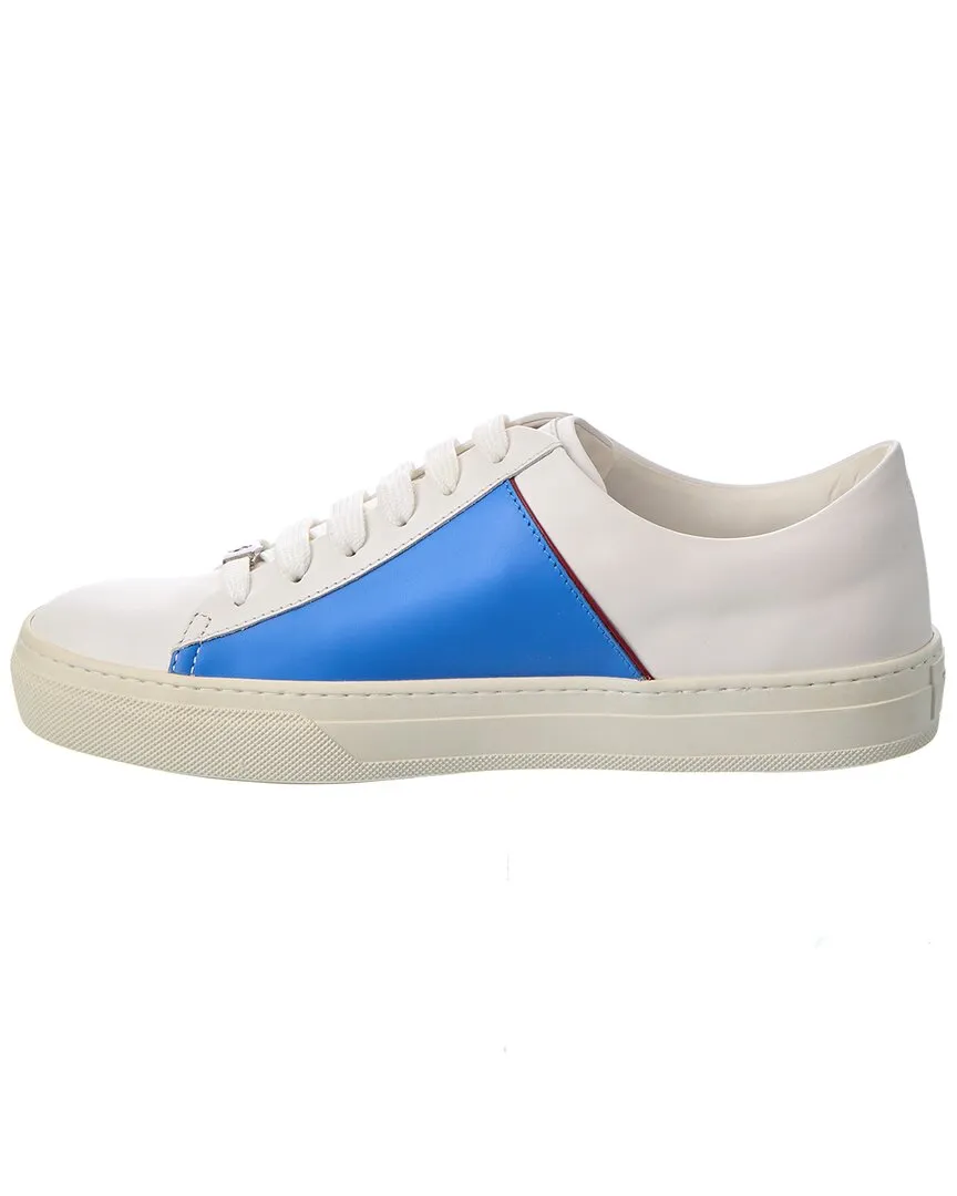 TODs x Ferrari Leather Sneaker