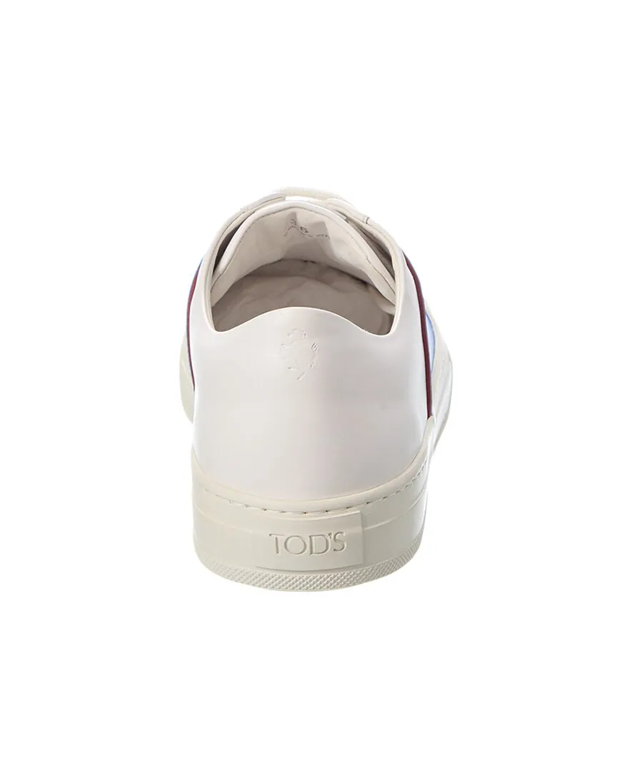 TODs x Ferrari Leather Sneaker