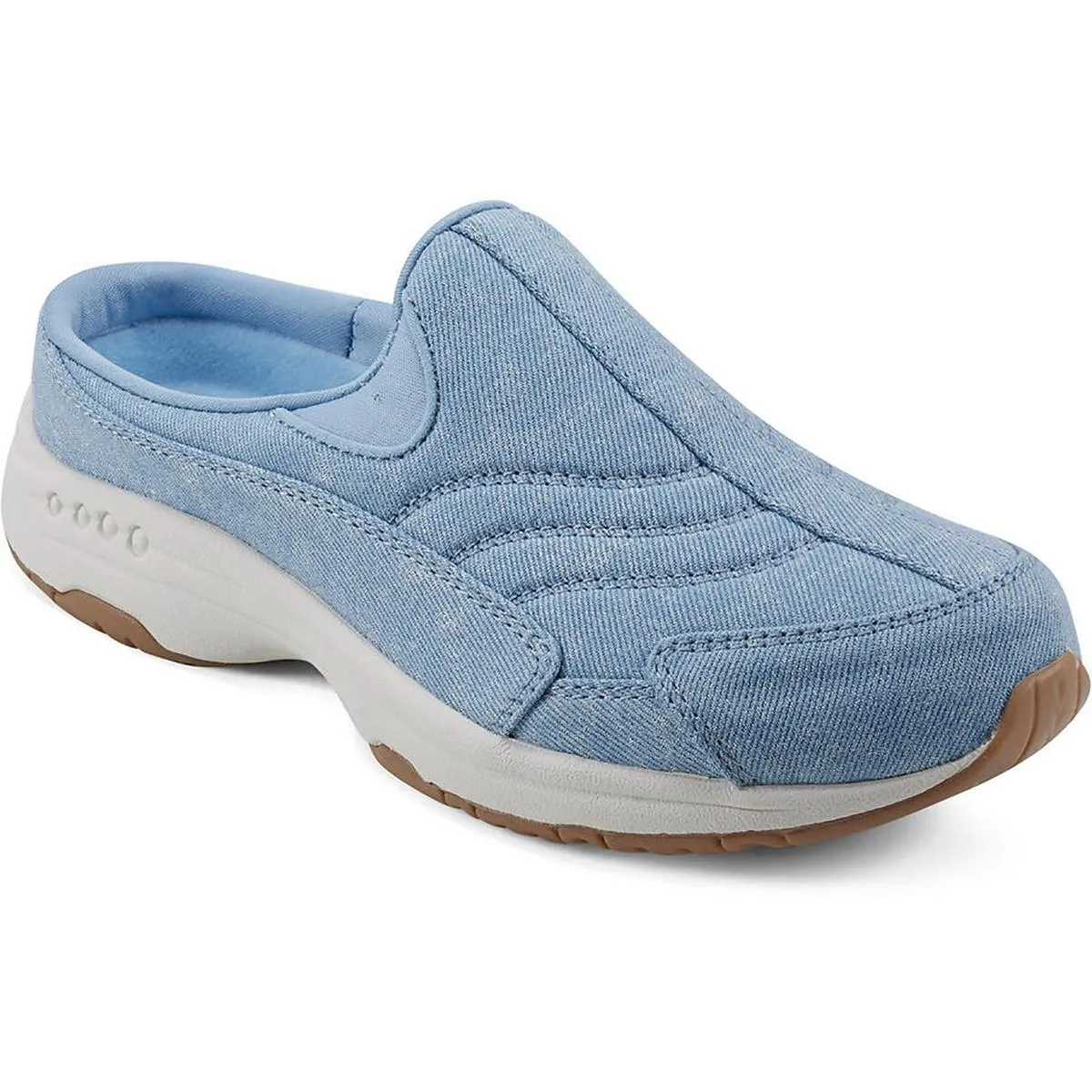 Travel Time 711 Womens Casual Round Toe Slip-On Sneakers