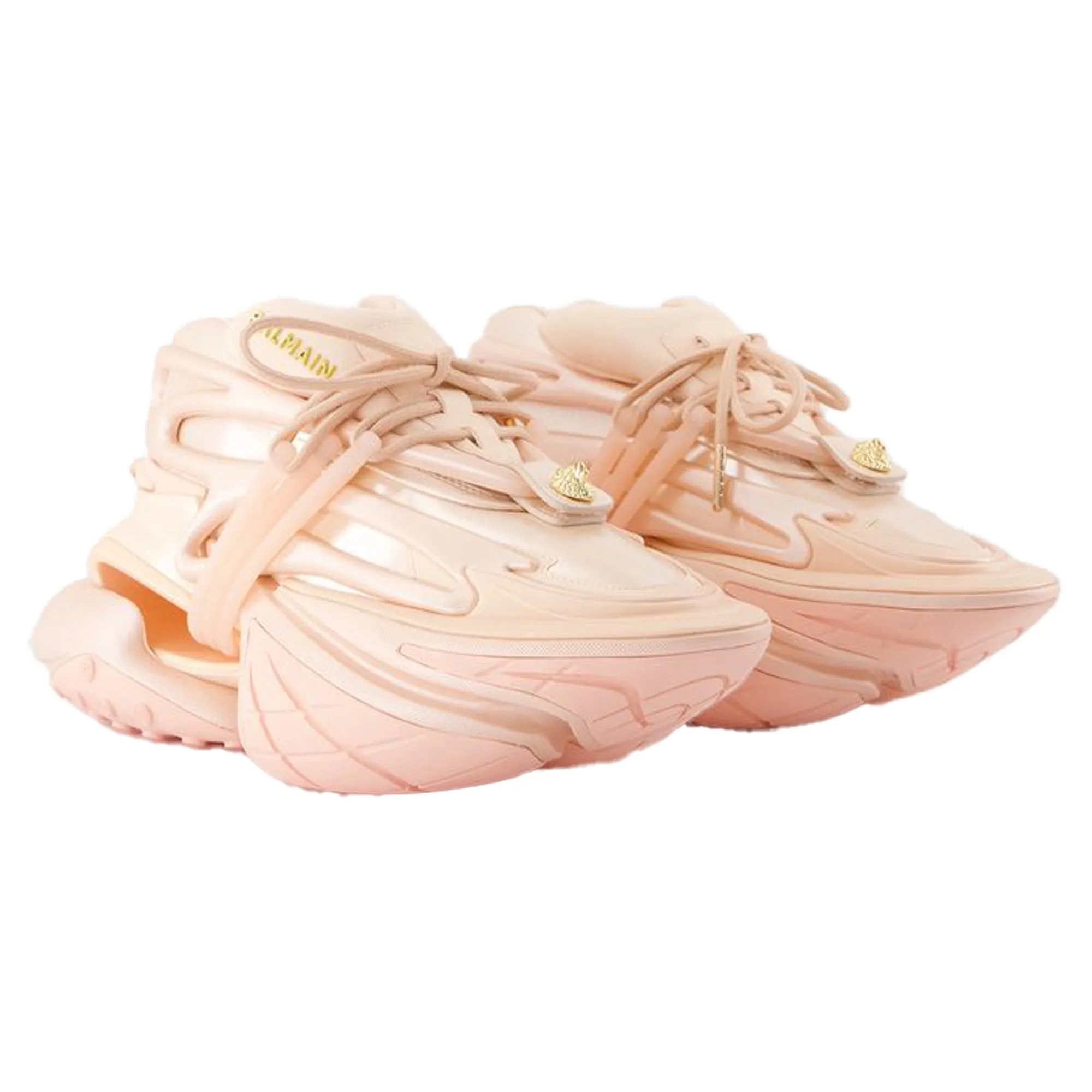 Unicorn Low Sneakers - Balmain - Leather - Pink