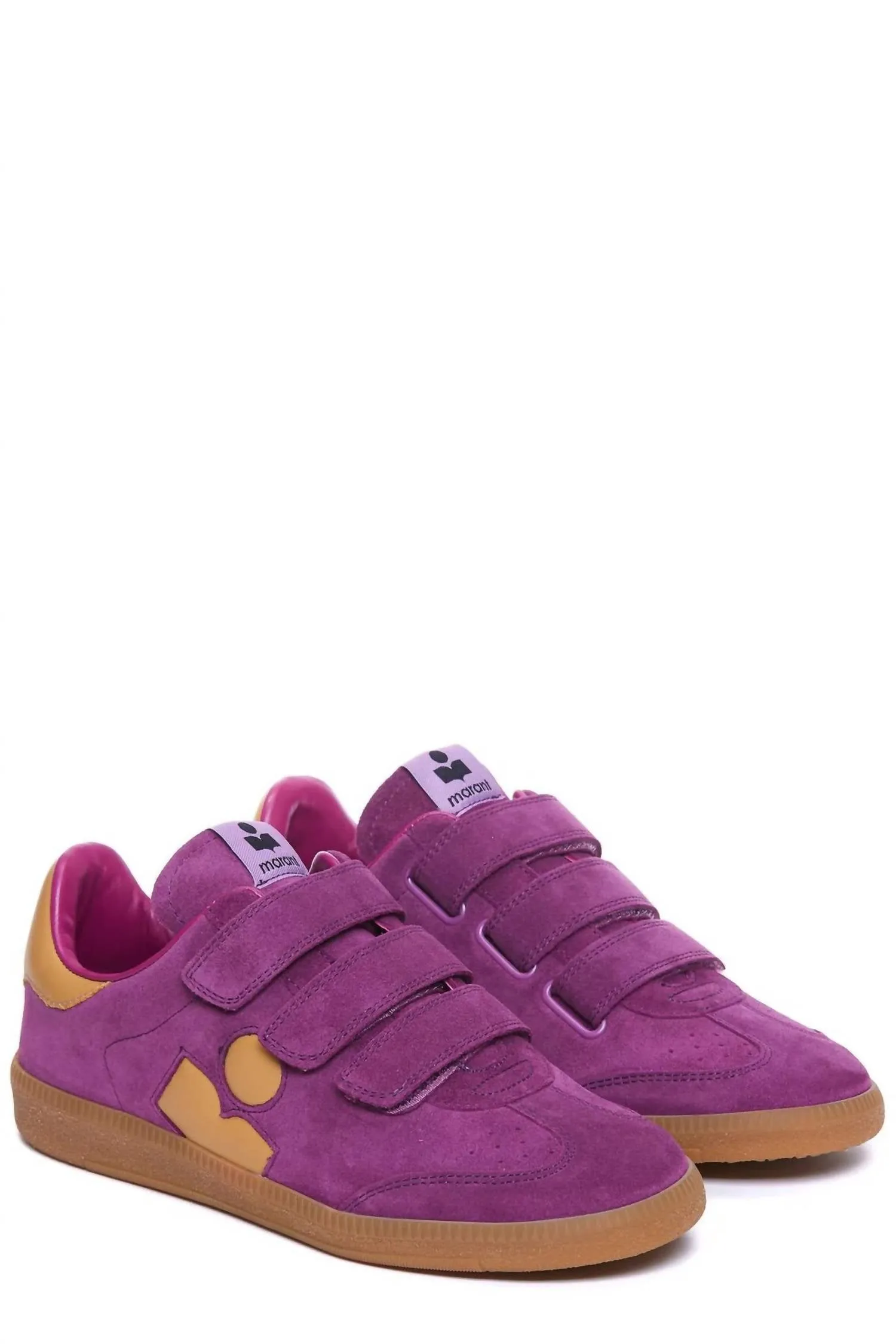 Unisex Beth Low-Top Sneakers In Faded Purple/mustard