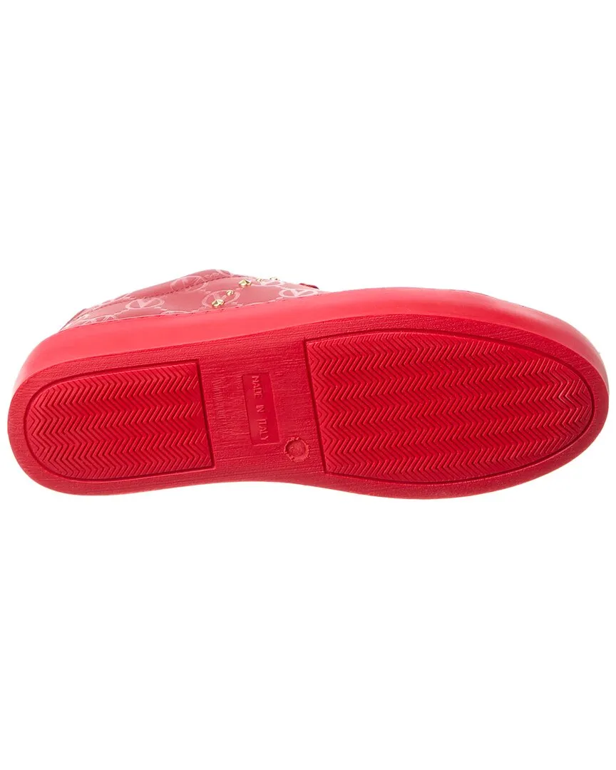 Valentino by Mario Valentino Floriana Leather Sneaker