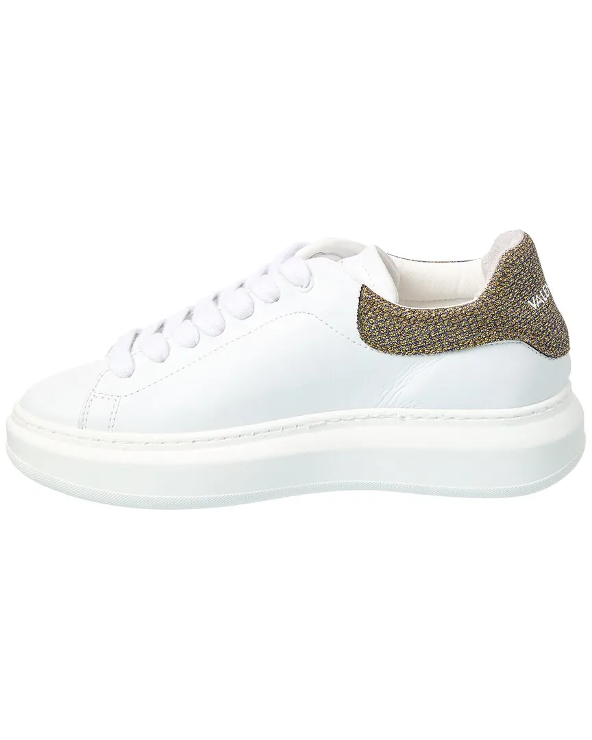 Valentino by Mario Valentino Fresia Star Leather Sneaker