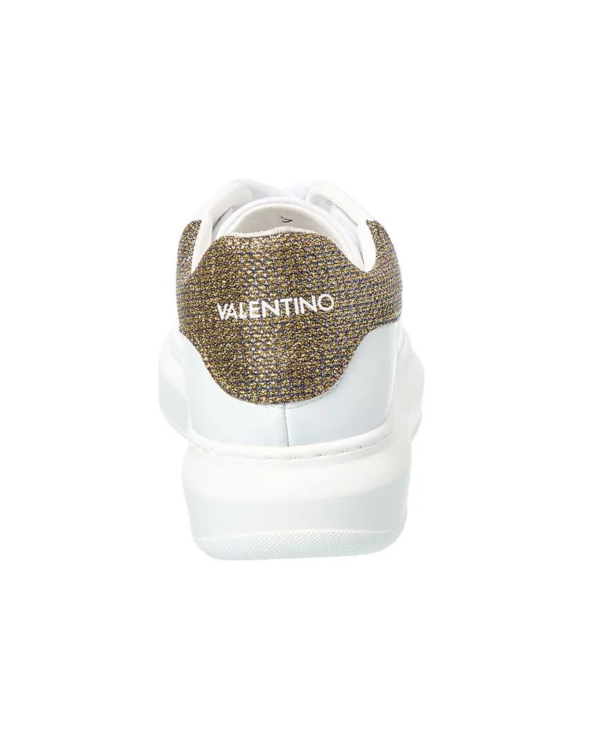 Valentino by Mario Valentino Fresia Star Leather Sneaker