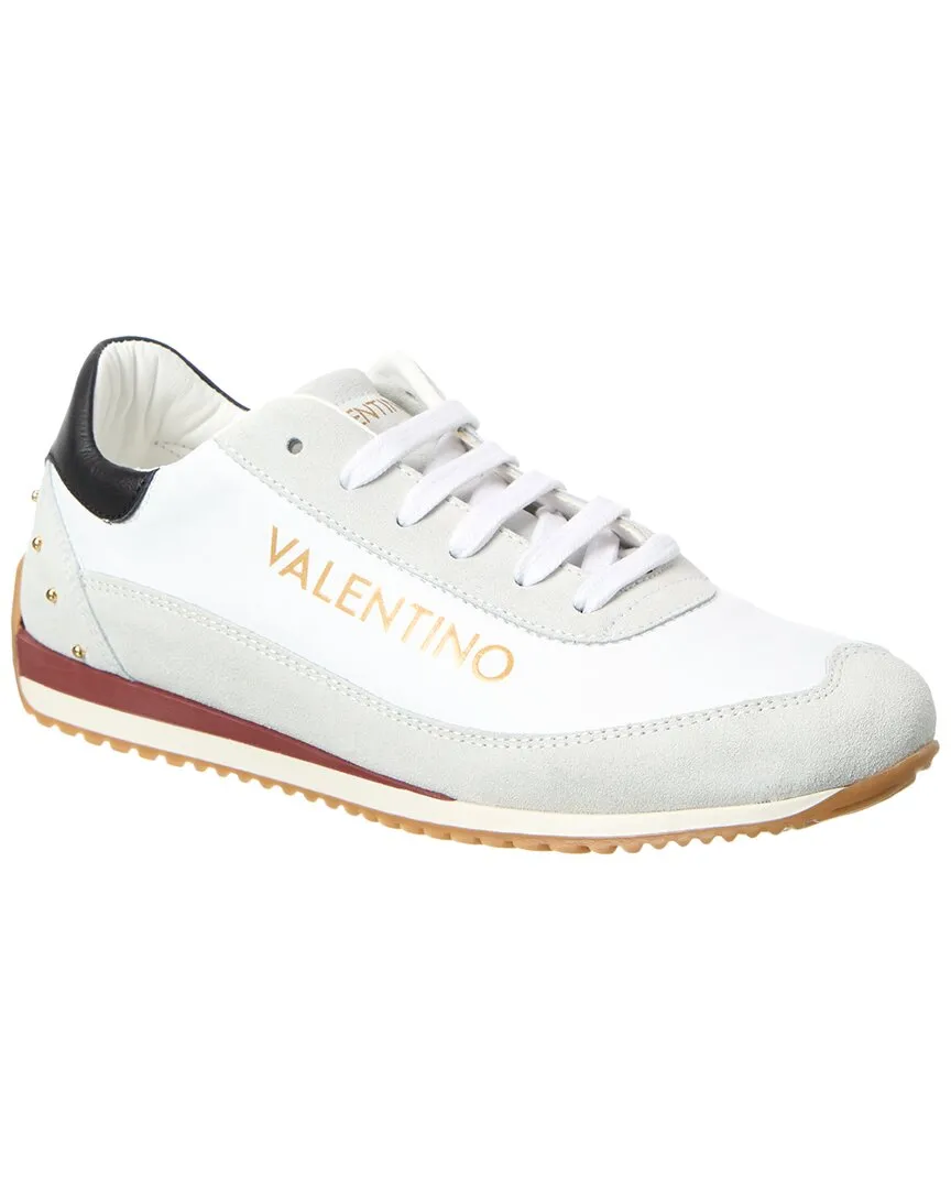 Valentino by Mario Valentino Vinny Leather & Suede Sneaker