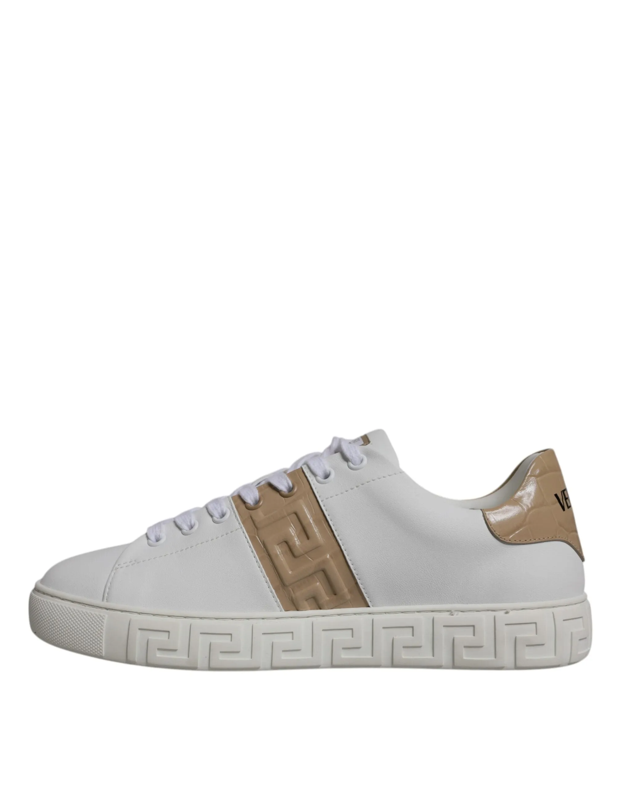 Versace   Greca Print TPU Low Top Men Sneakers Men's Shoes
