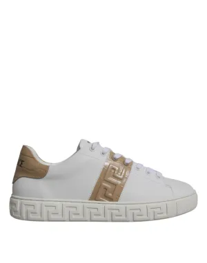Versace   Greca Print TPU Low Top Men Sneakers Men's Shoes