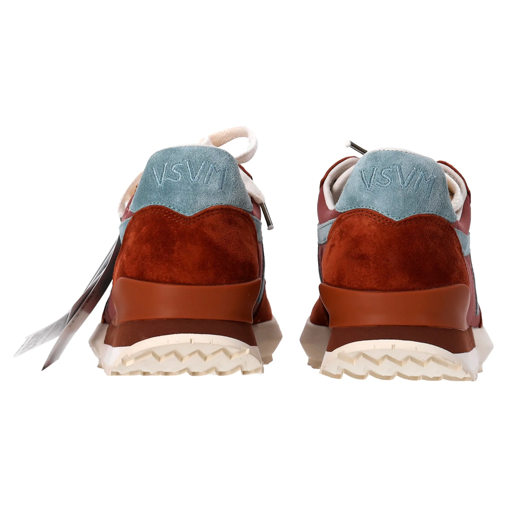 Visvim FKT Runner Sneakers in Brown Suede