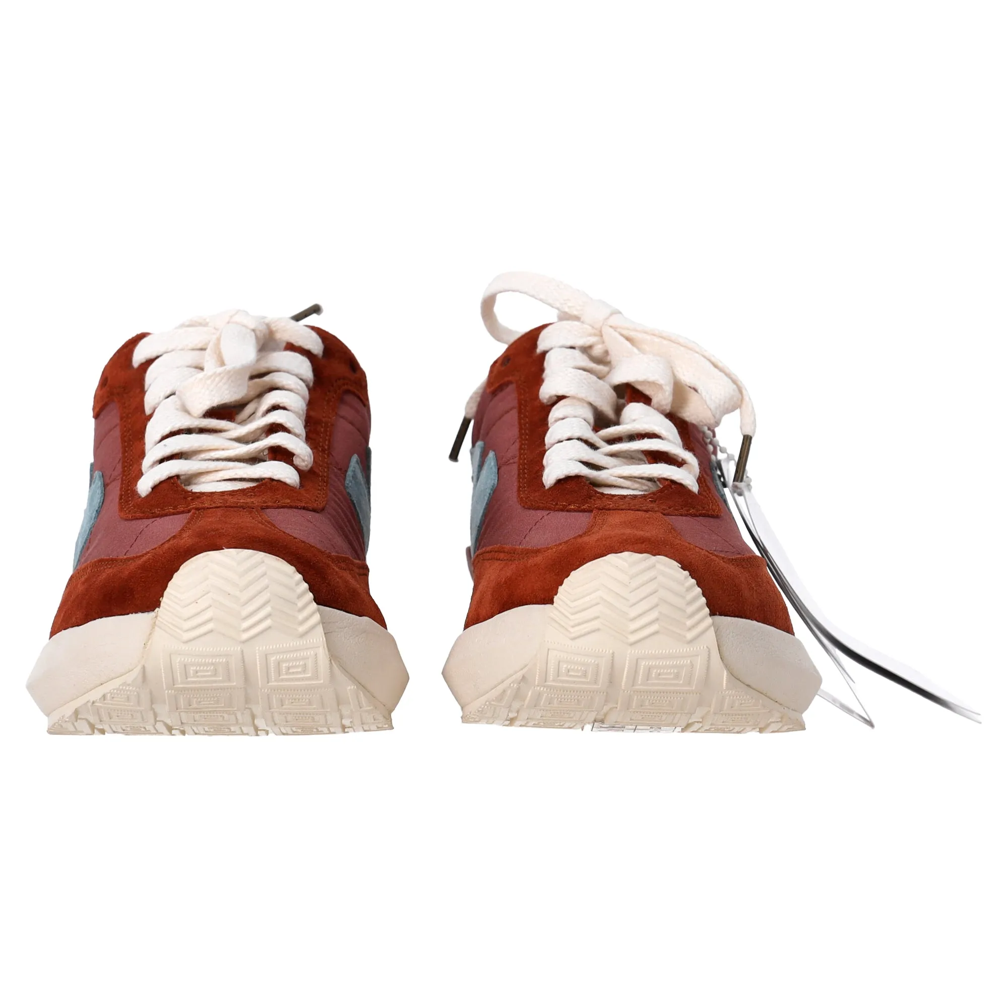Visvim FKT Runner Sneakers in Brown Suede