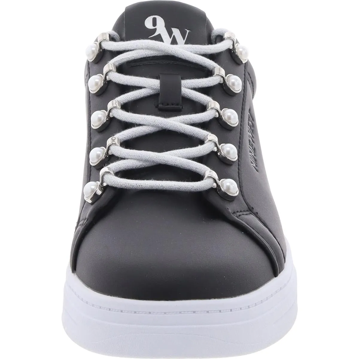 WNPAVES3 Womens Lace-Up Faux Leather Casual And Fashion Sneakers