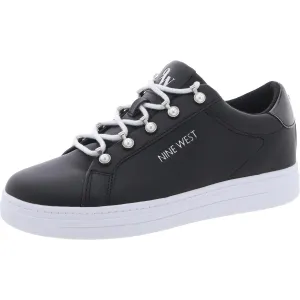 WNPAVES3 Womens Lace-Up Faux Leather Casual And Fashion Sneakers