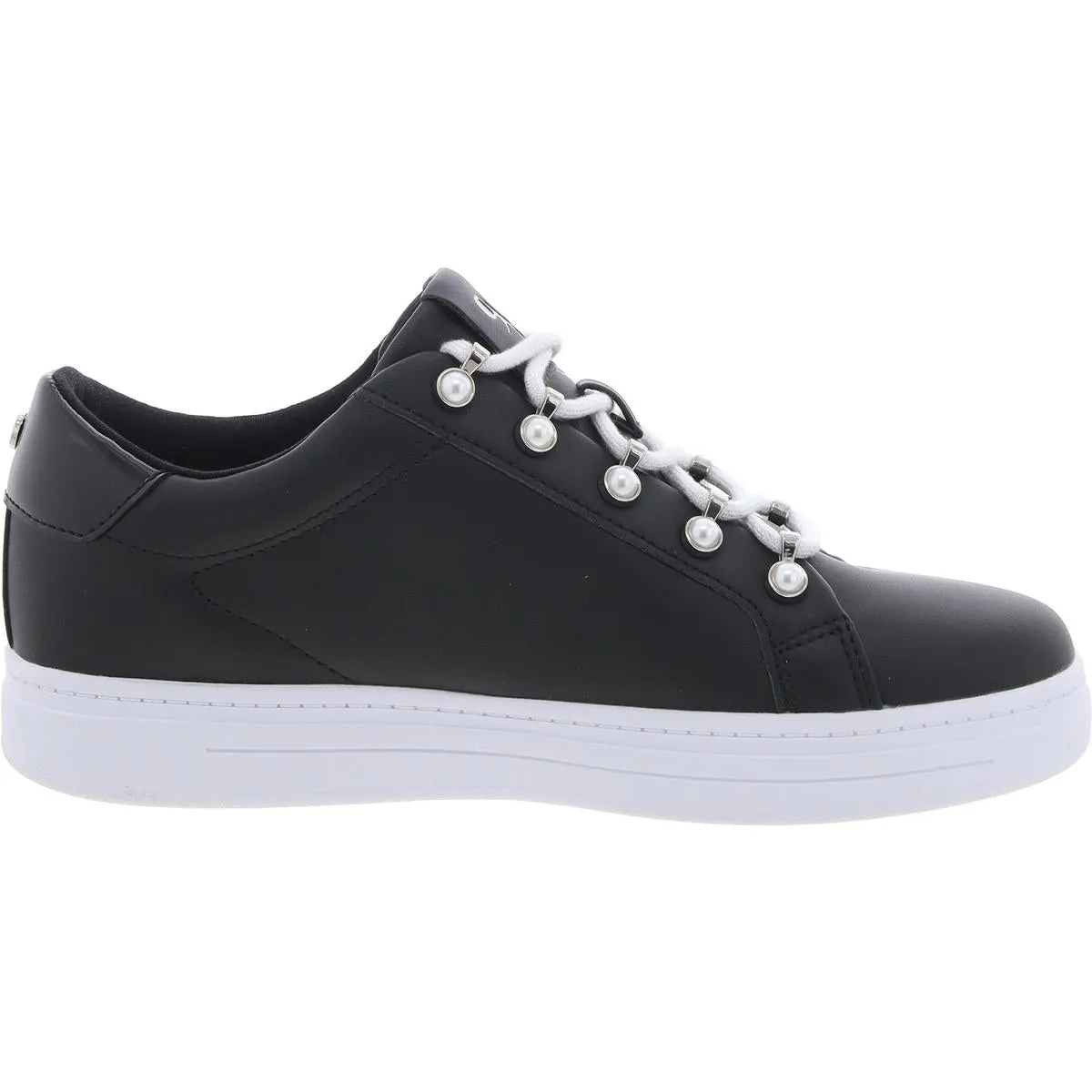 WNPAVES3 Womens Lace-Up Faux Leather Casual And Fashion Sneakers