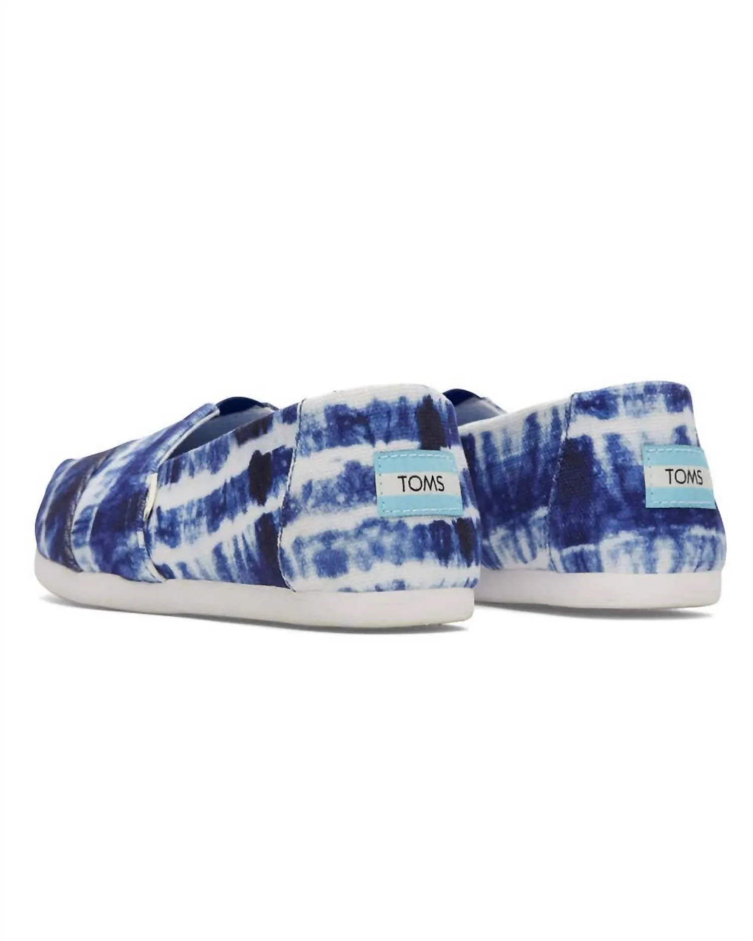 Women Alpargata Cloudbound Sneakers In Navy Batik Canvas