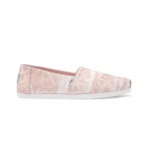 Women Alpargata Print Sneakers In Cloudy Pink