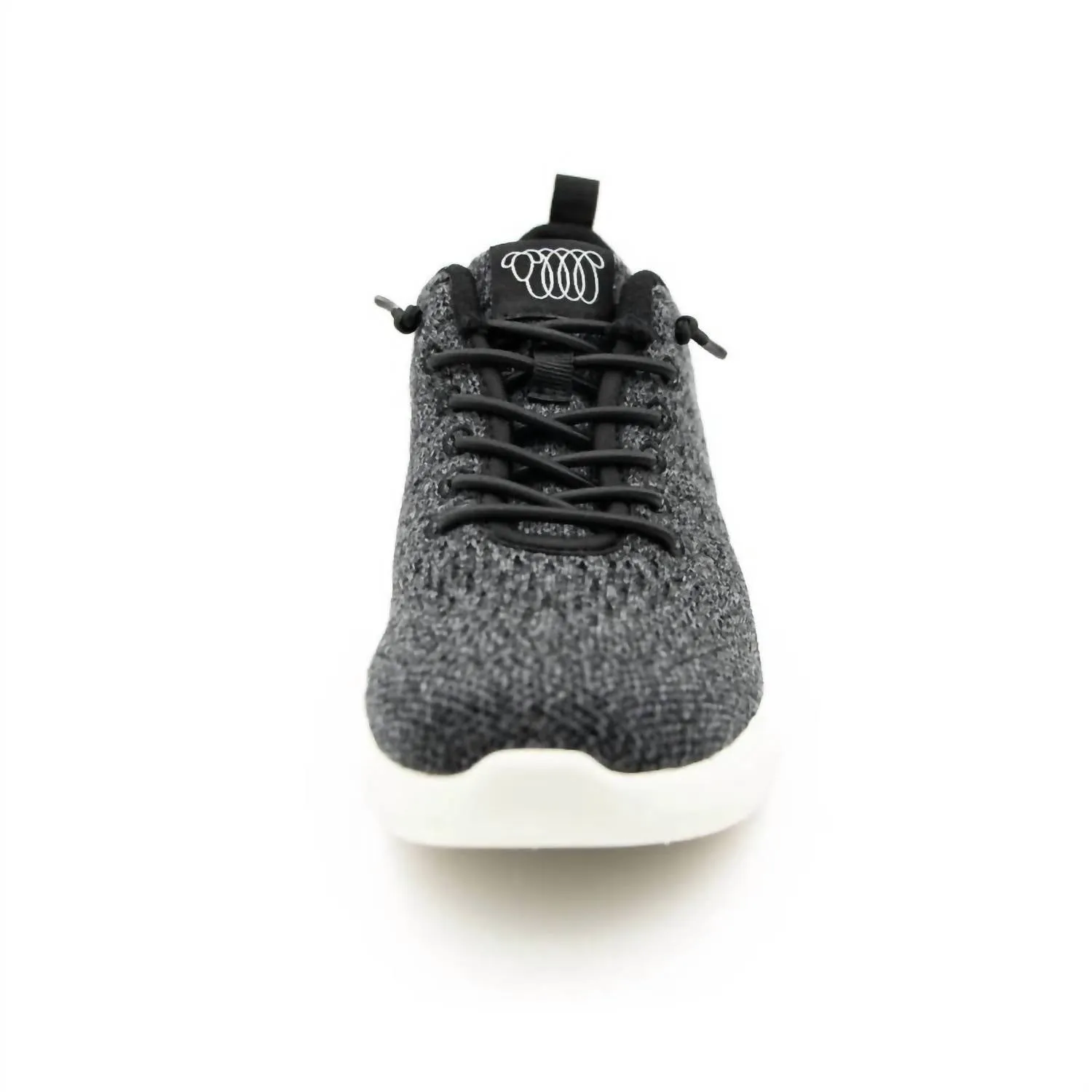 Women Coogee Wool Sneaker In Black Merino