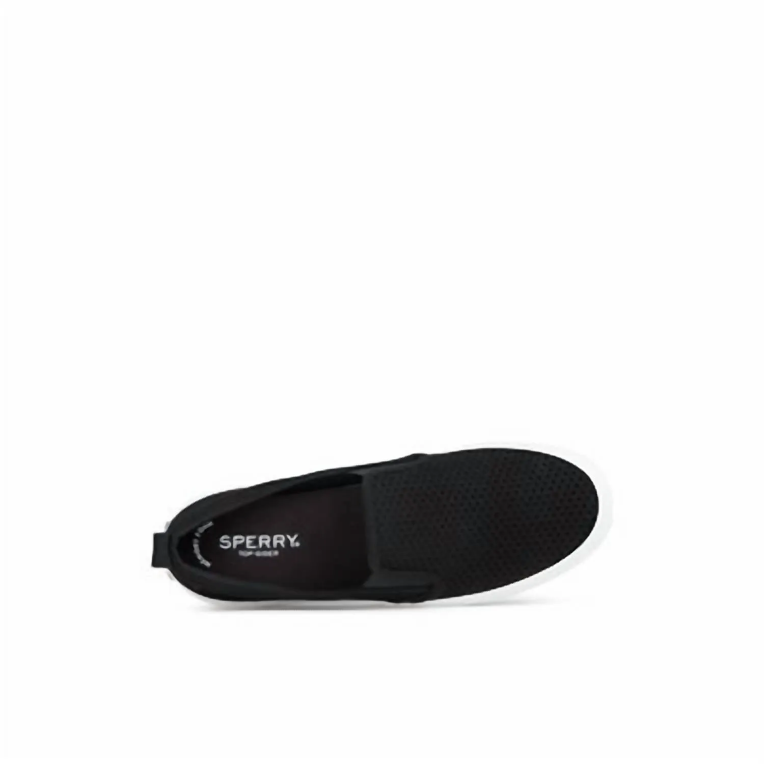 Women Crest Twin Gore Slip On Shoes In Black