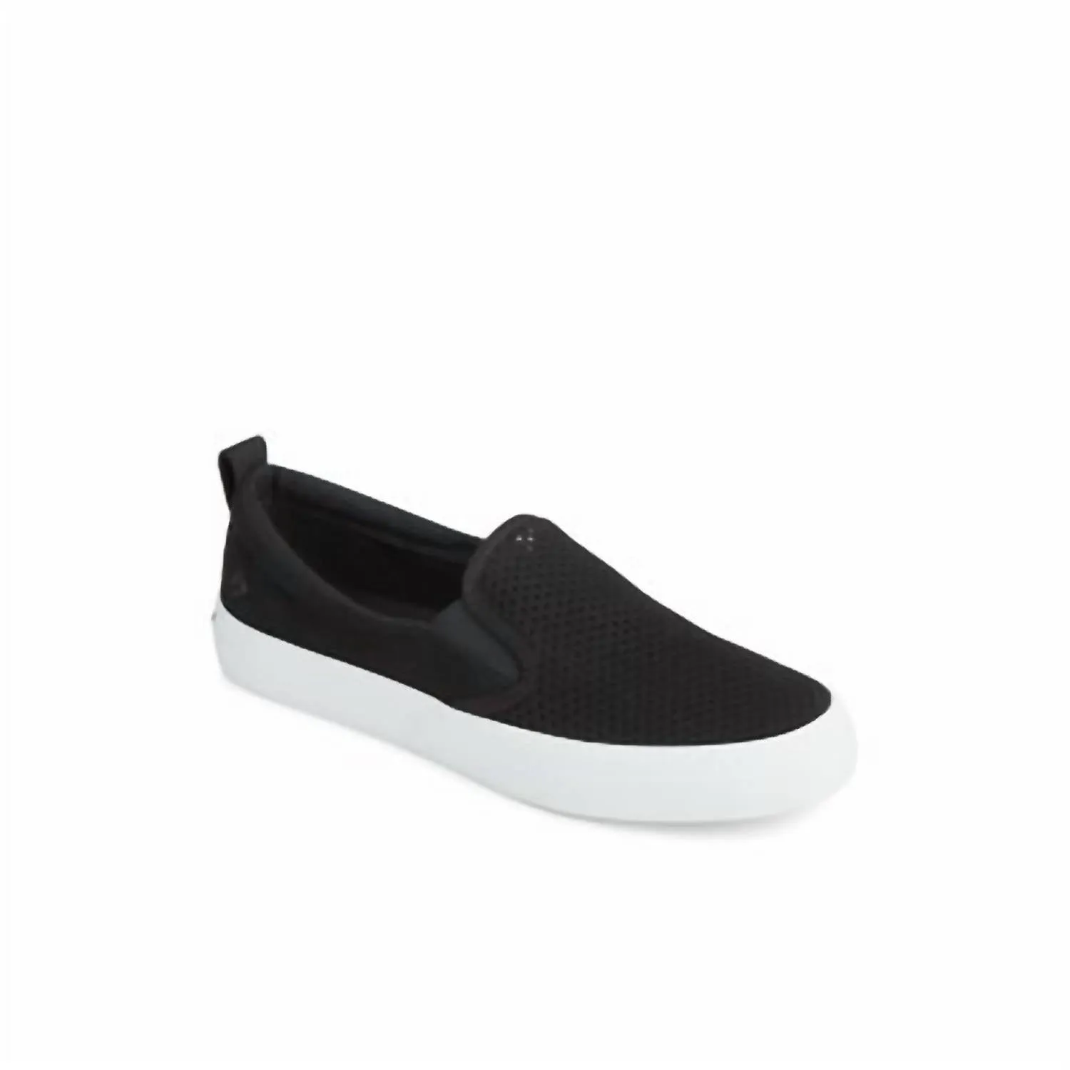 Women Crest Twin Gore Slip On Shoes In Black