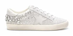 Women Sparkle And Shine Sneakers In Silver