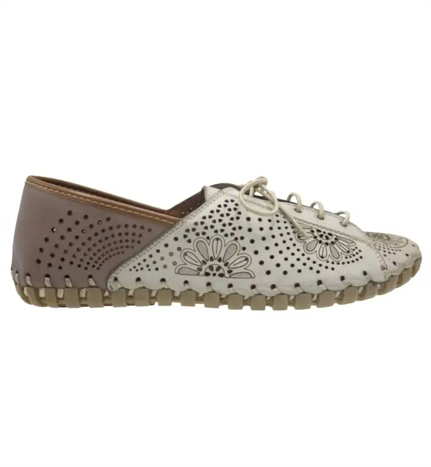 Women Theory Lace-Up Shoe In Grey