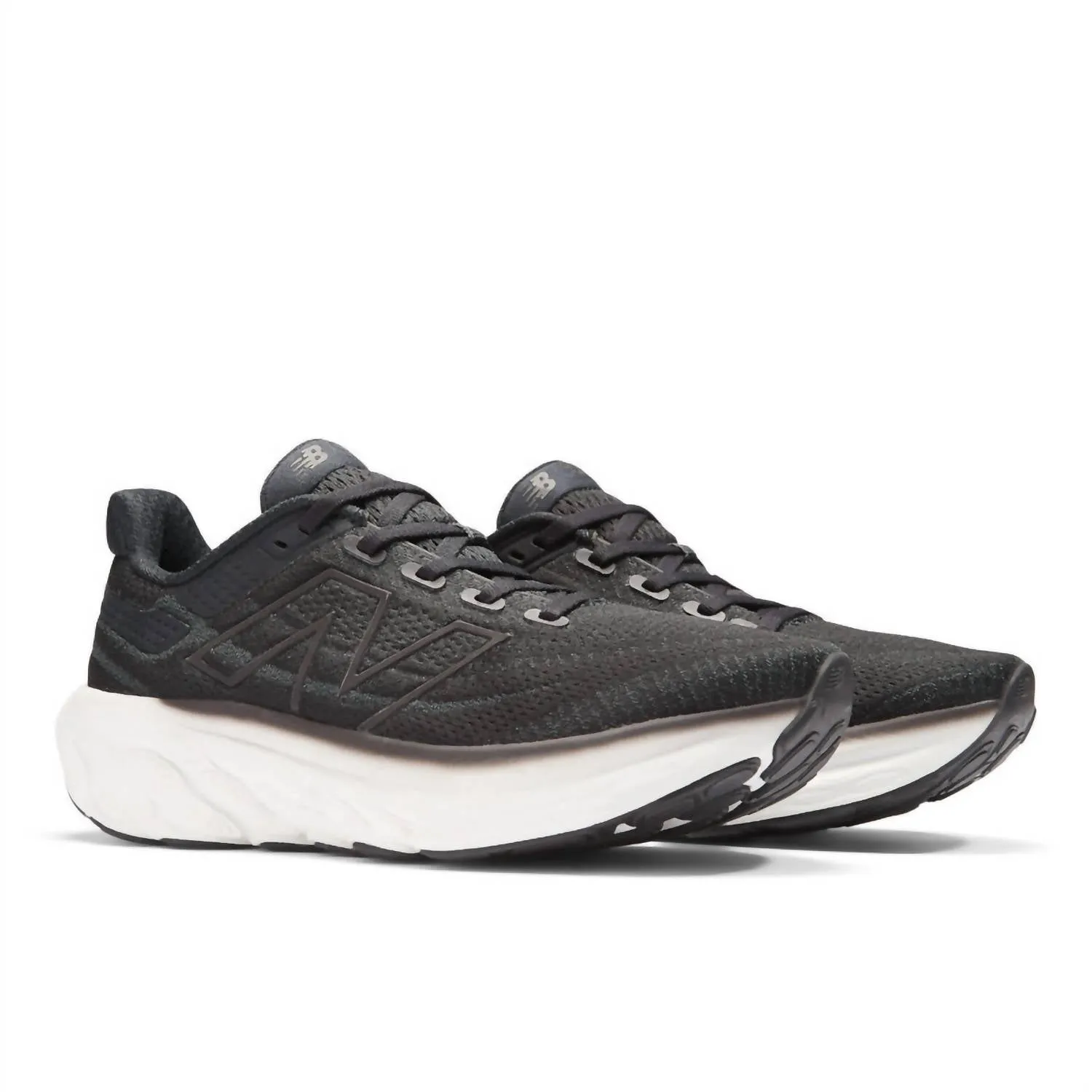 Women's 1080 V13 Running Shoe In Black With White