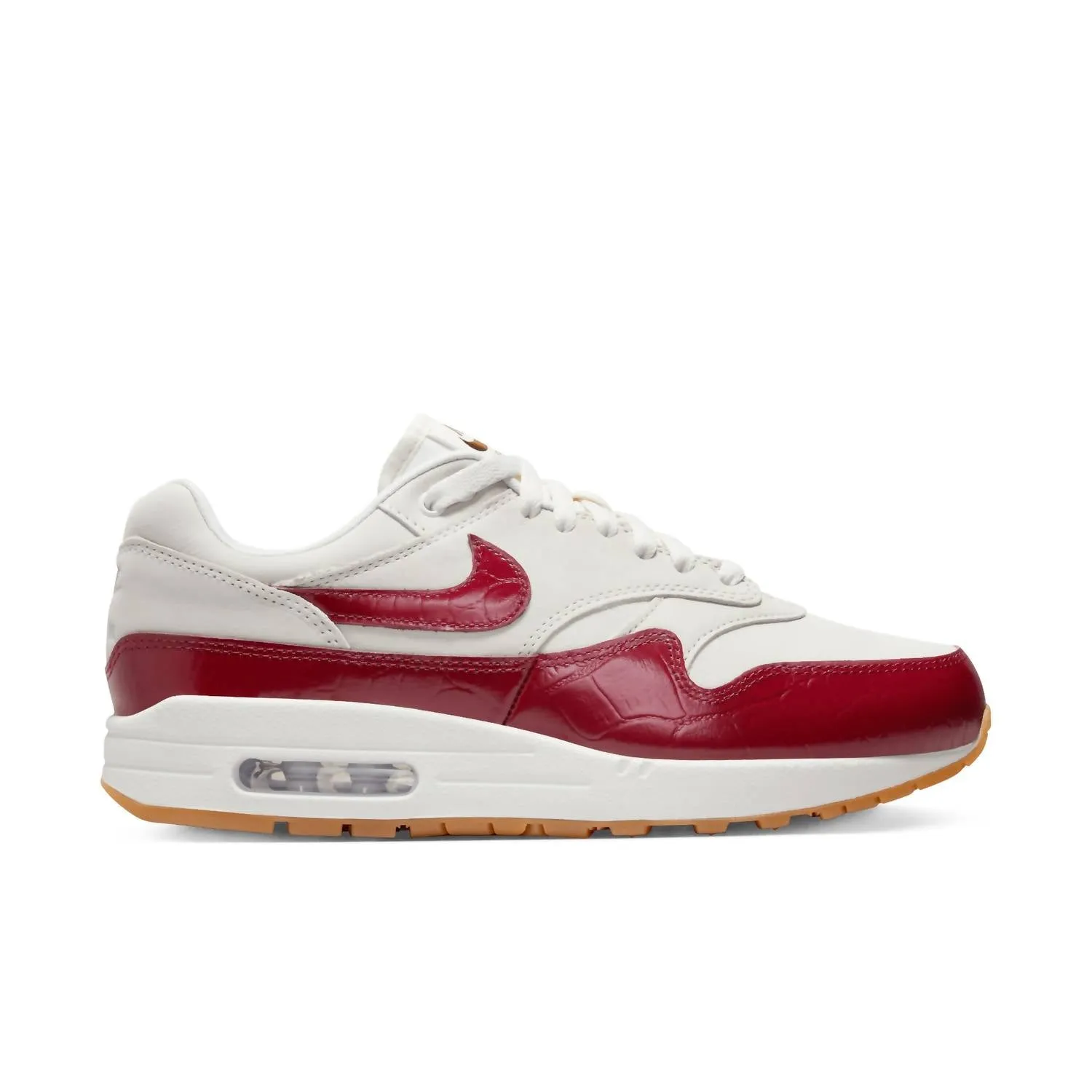 Women's Air Max 1 Lx Sneakers In Sail Team Red
