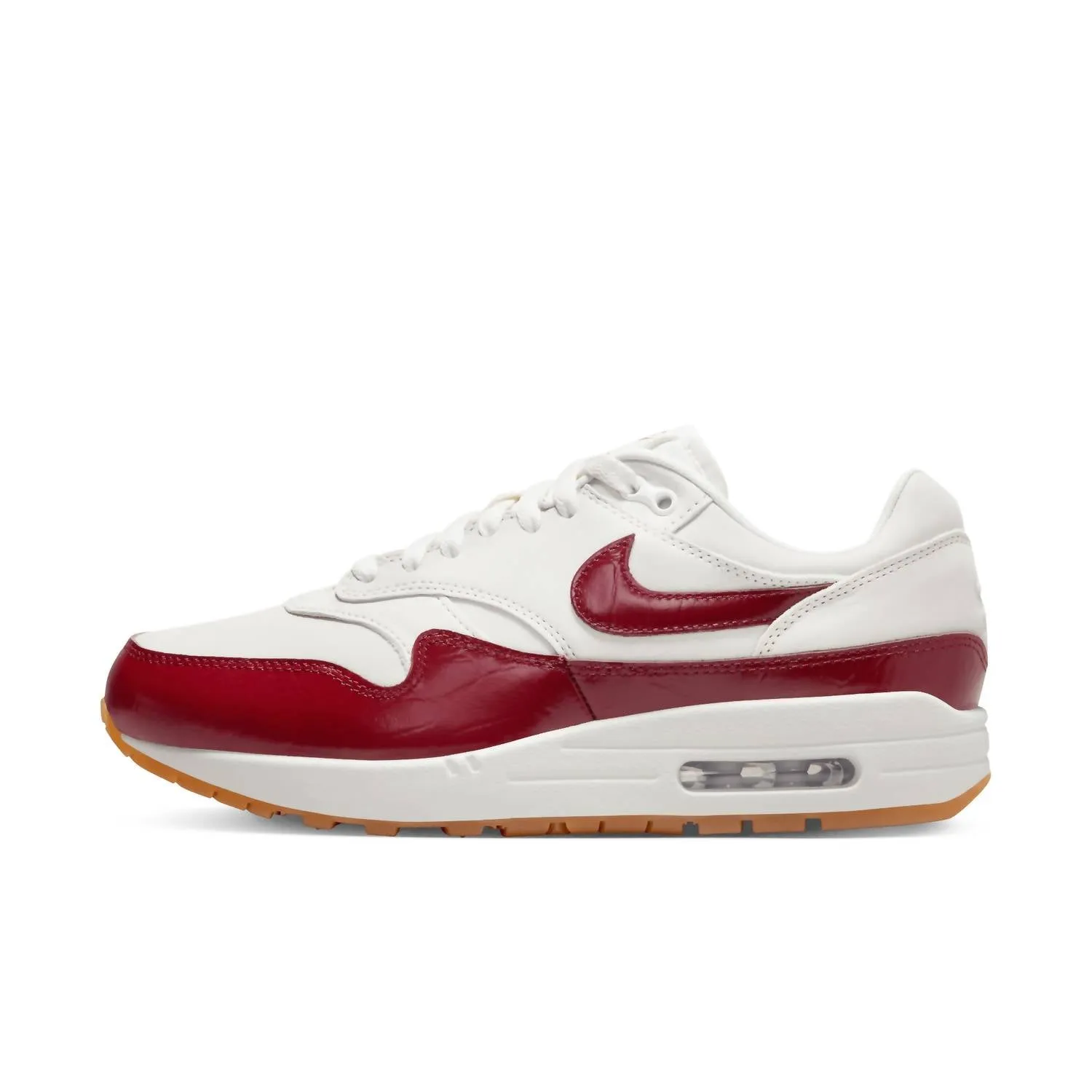 Women's Air Max 1 Lx Sneakers In Sail Team Red