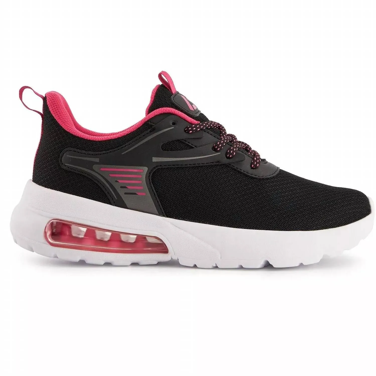 Women's Airsole Performance Sneakers In White And Black