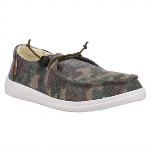 Women's Camouflage Kayak Shoes - Medium In Green