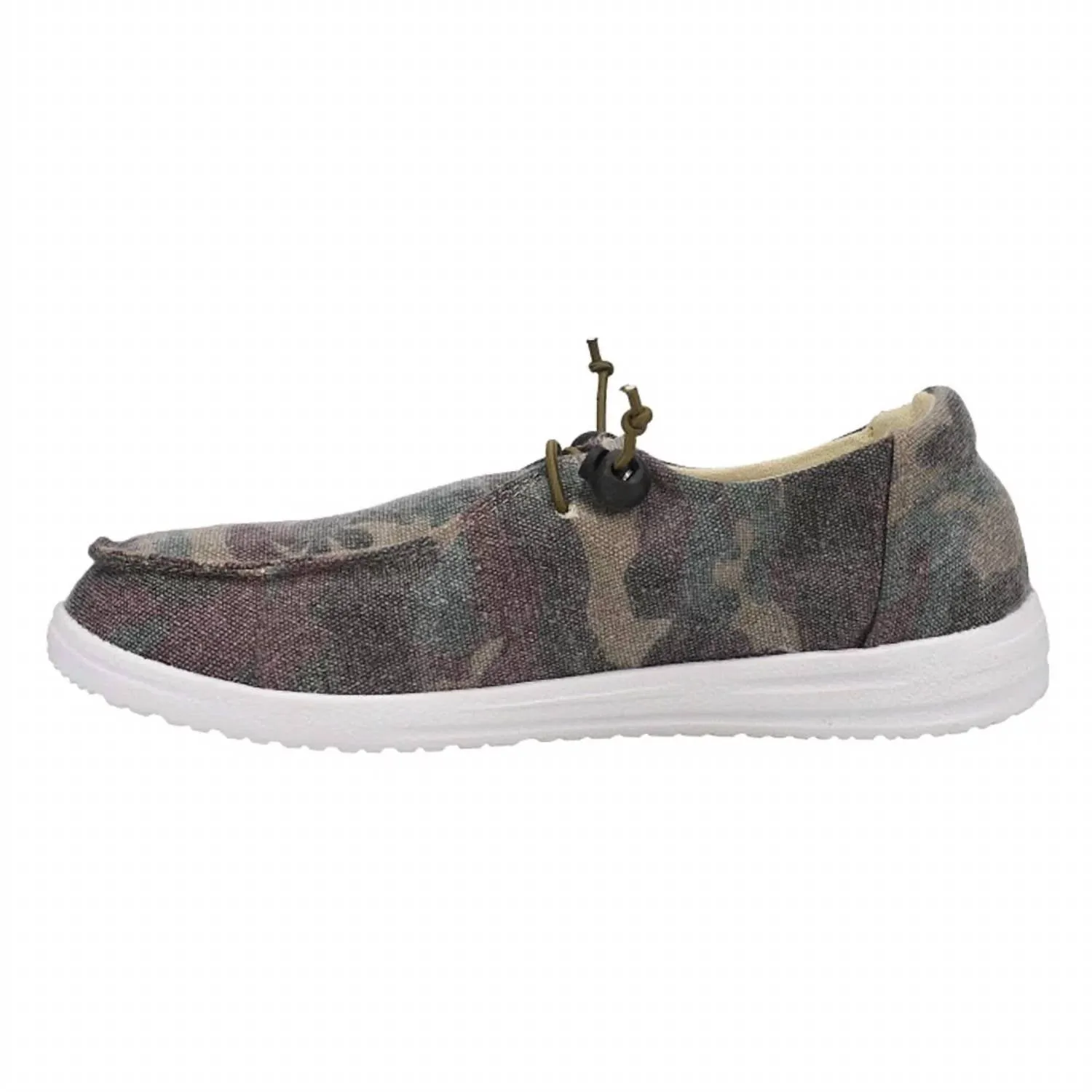 Women's Camouflage Kayak Shoes - Medium In Green
