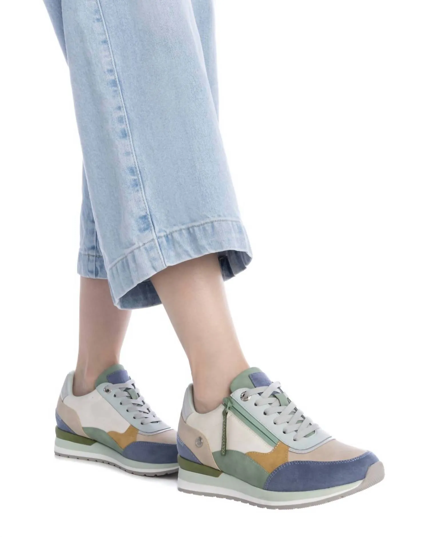 Women's Casual Fashion Sneakers In Jeans