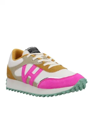 Women's Cosmic 9 Sneakers In Mustard/neon Pink