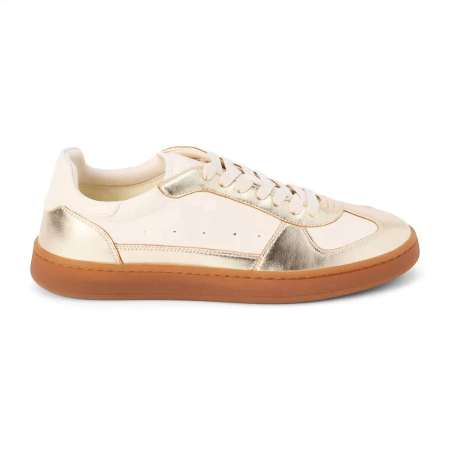Women's Dana Sneakers In Gold/off-White